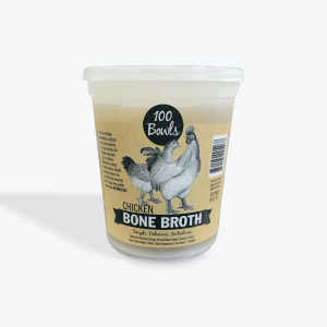 100 Bowls Chicken Bone Broth