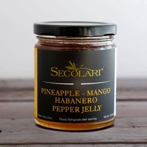 Pineapple Mango Habanero Pepper Jelly, 11.25 oz, Natural & Gluten Free