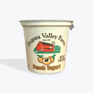 Pequea Valley Farm Peach Yogurt 6oz