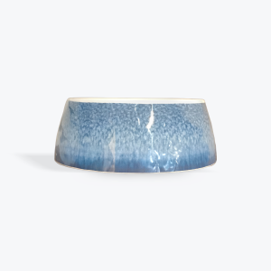 Blue Paw Print Bowl