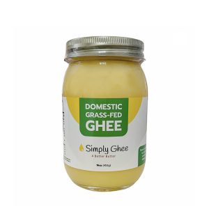 Simply Ghee Domestic Grass Fed Ghee (16oz)