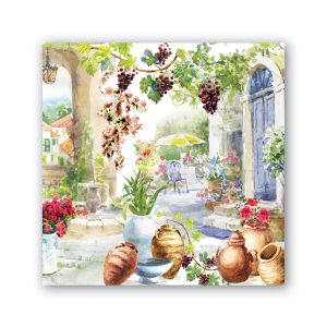 Tuscan Terrace Cocktail Napkin