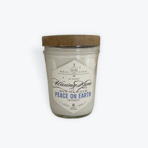 Peace on Earth Lavendar Candle