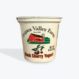 Pequea Valley Farm Black Cherry 6 oz yogurt