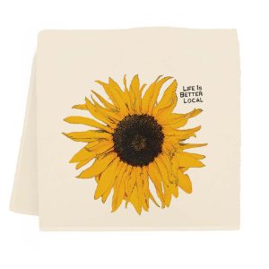 Sunflower Tea Towel