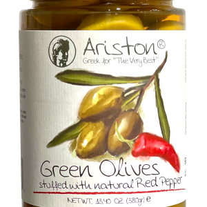 Ariston Green Olives Stuffed Pepper -13.40oz