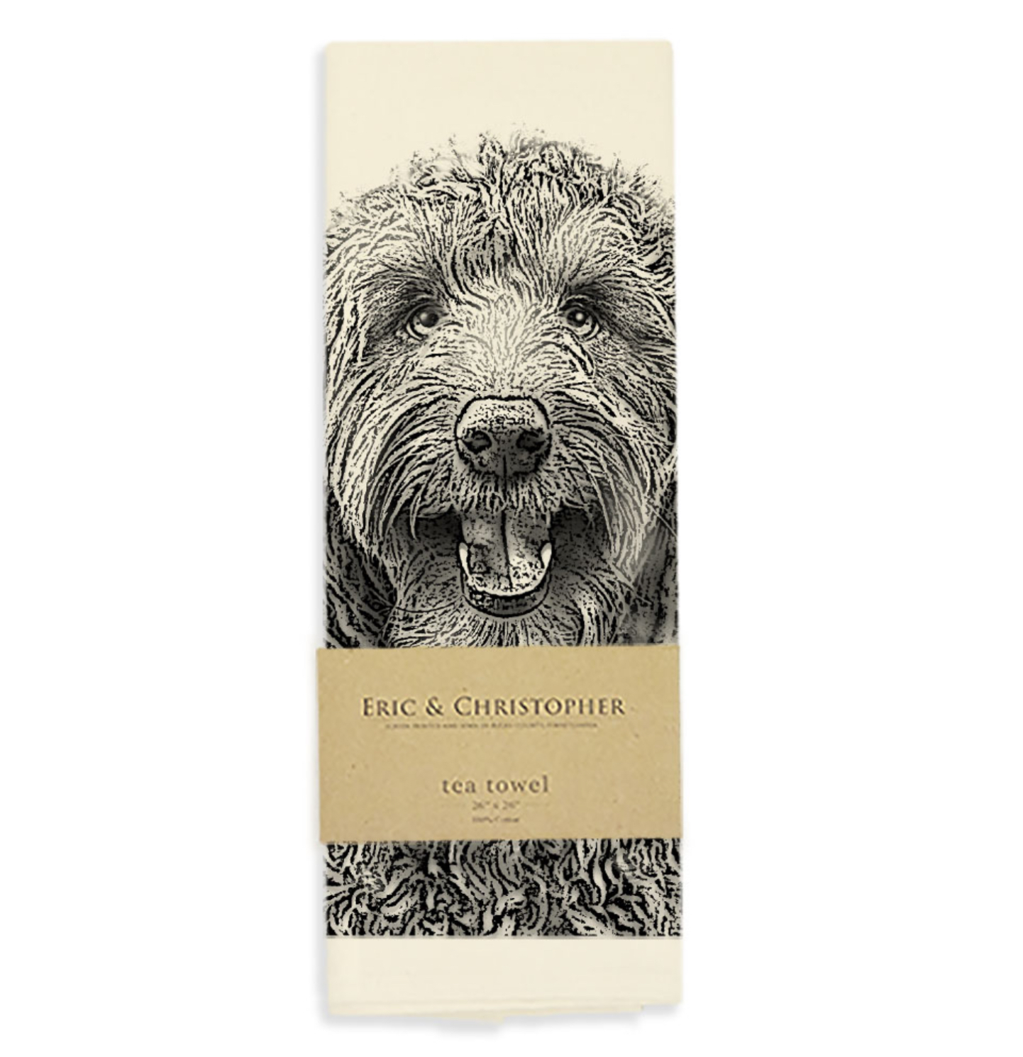 Labradoodle Tea Towel