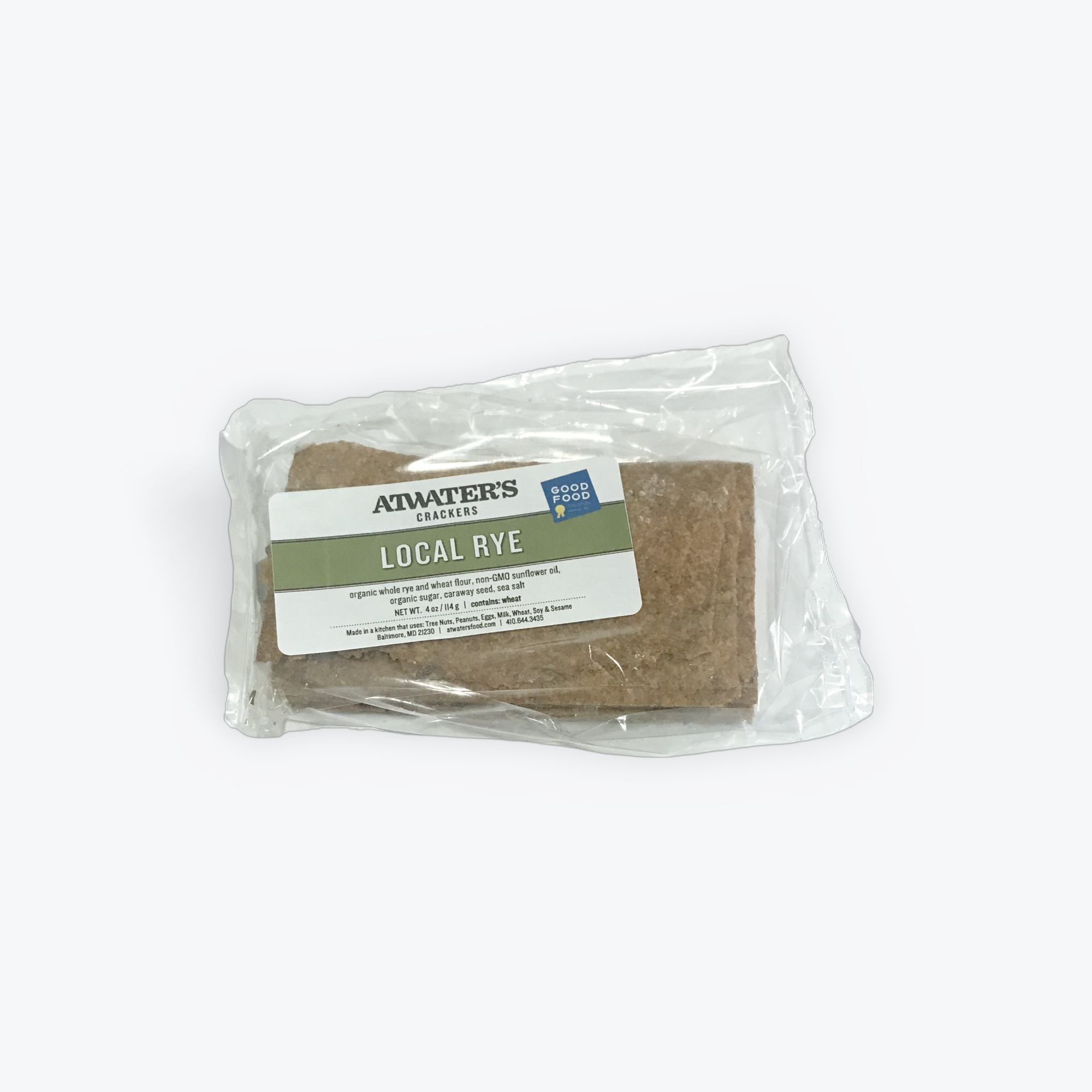 Atwater's Rye Cracker Mini Rectangles - 4 oz
