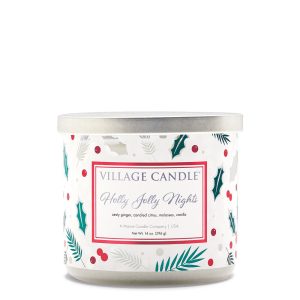 Candles - Holly Jolly Nights Luminary Candle