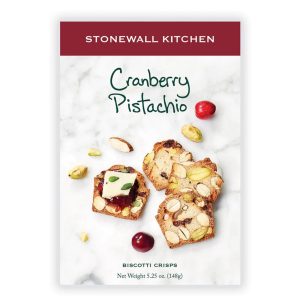 Biscotti Crisps - Cranberry Pistachio
