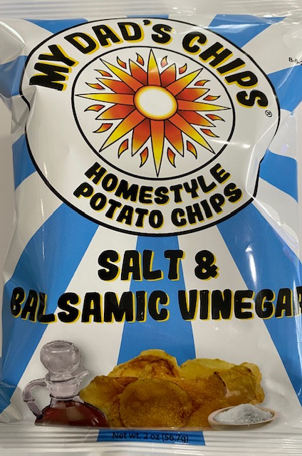 My Dad's Chips - Salt & Balsamic Vinegar - 2 oz.