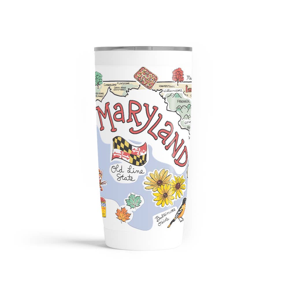 Fishkiss Maryland 20oz Tumbler
