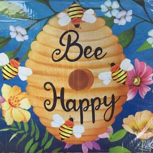 Doormat Insert - Bee Happy