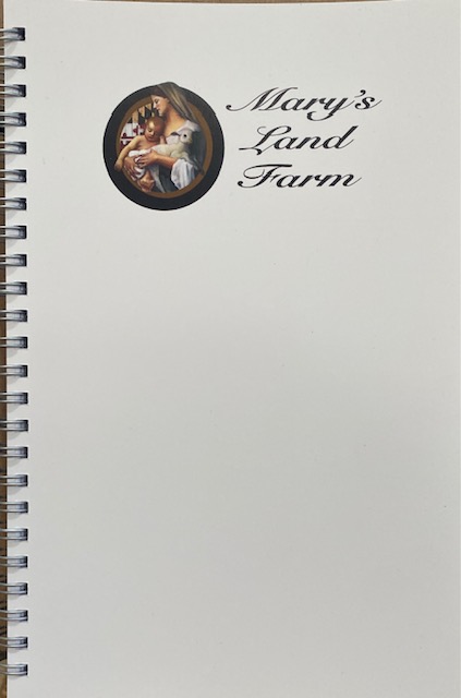 Mary's Land Farm Logoed Notebook