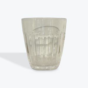 Short Clear Scallop Glass
