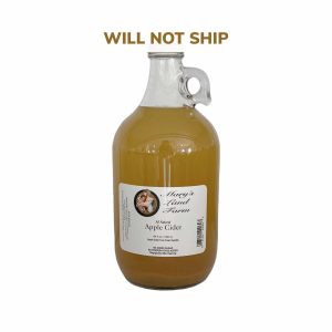 1/2 Gal Apple Cider - Natural