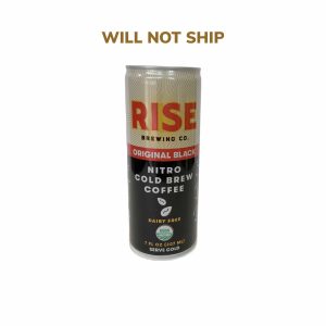 Rise - Organic Black Nitro Cold Brew Coffee