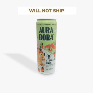 Aura Bora Strawberry Basil Sparkling Water