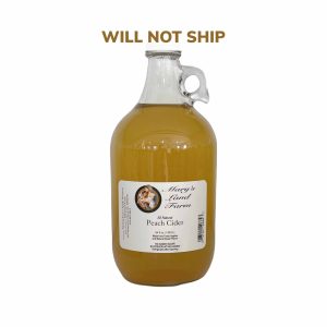 1/2 Gal Peach Cider