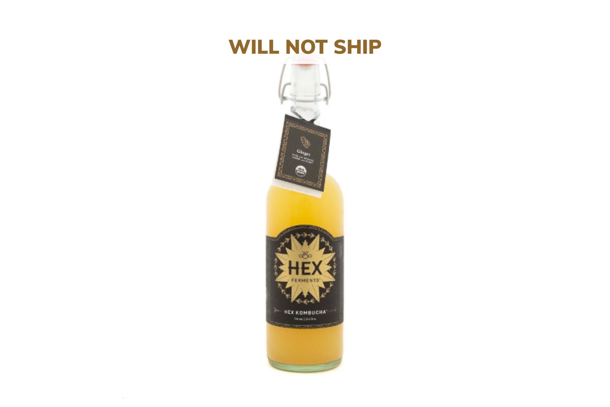 Kombucha - Ginger - Hex Ferments