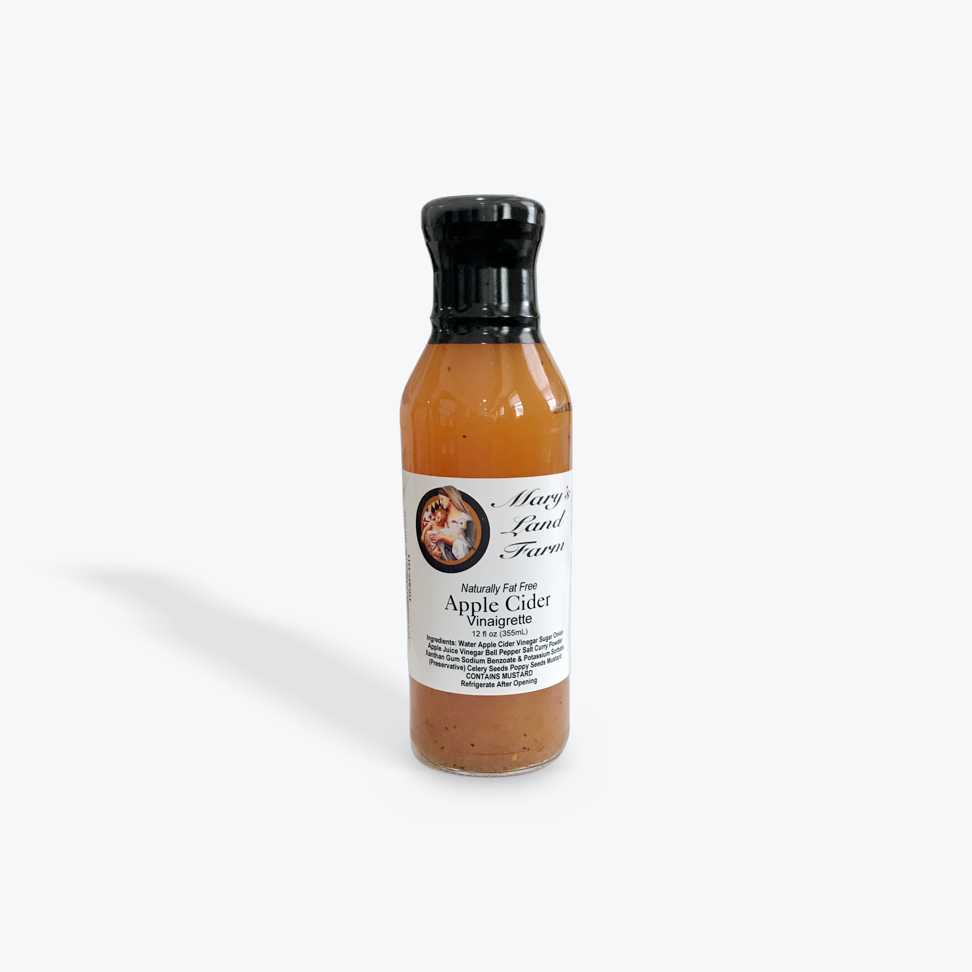 Apple Cider Vinaigrette Dressing in a bottle