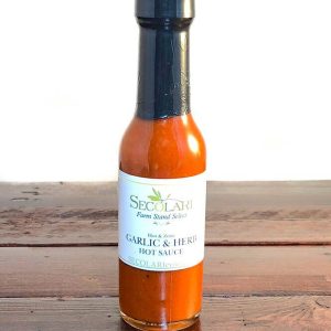 Hot Sauce - Garlic & Herb - 5 oz, Moderately Spicy