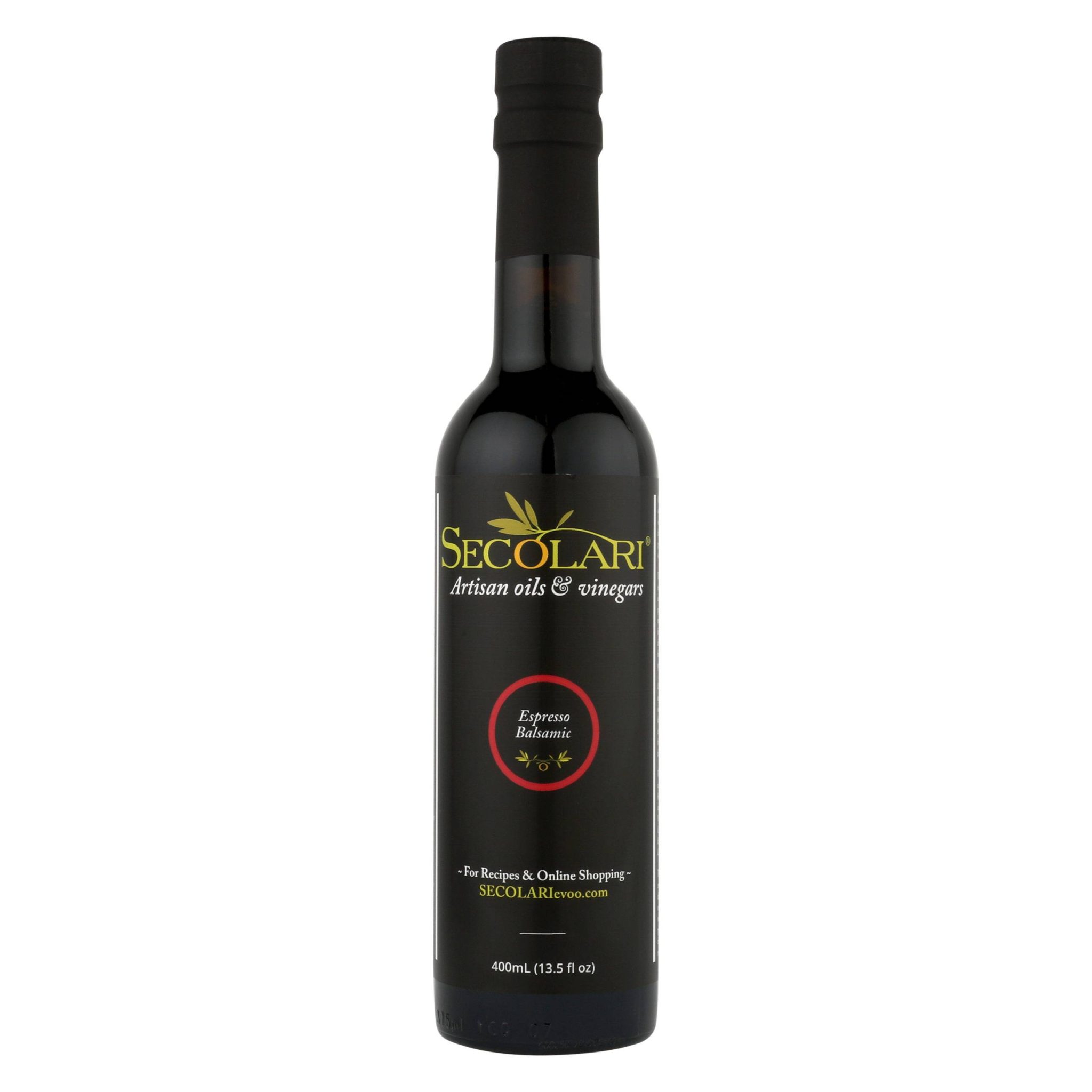 Authentic Espresso Balsamic Vinegar, 400ml, Made From Roasted Cocoa Seeds