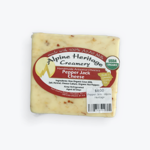 Pepper Jack - Alpine Heritage Creamery