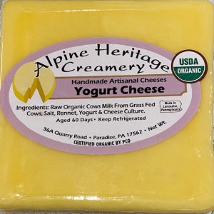 Yogurt Cheese - Alpine Heritage