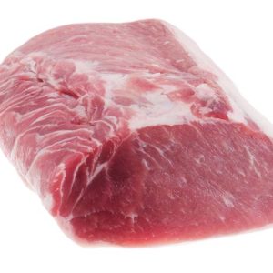 A cut of our Grass Fed Beef Sirloin Tip Roast on White Background