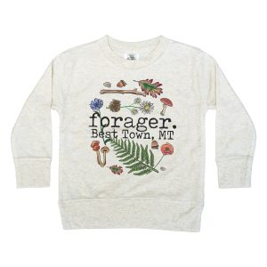 Name Drop Forager Nature Hiking Soft Souvenir Long Sleeve