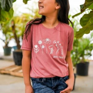 Bees + These T shirt | Kids Graphic Tee | Kids Clothes | Summer 2024