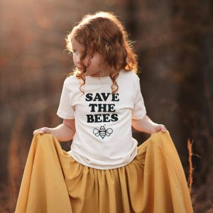Save the Bees T shirt | Kids Graphic Tee | Kids Clothes | Summer 2024