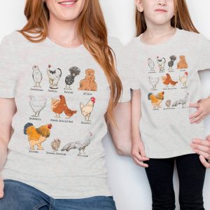 Chicken Breeds Country Western Farm Clothing Mommy and Me