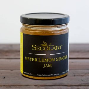 Meyer Lemon Ginger Jam, 11.25 oz, Gluten Free, Vegan Tolerant