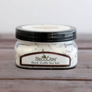 Black Truffle Sea Salt, 3.5 oz, Magically Delicious with Mild Flavor