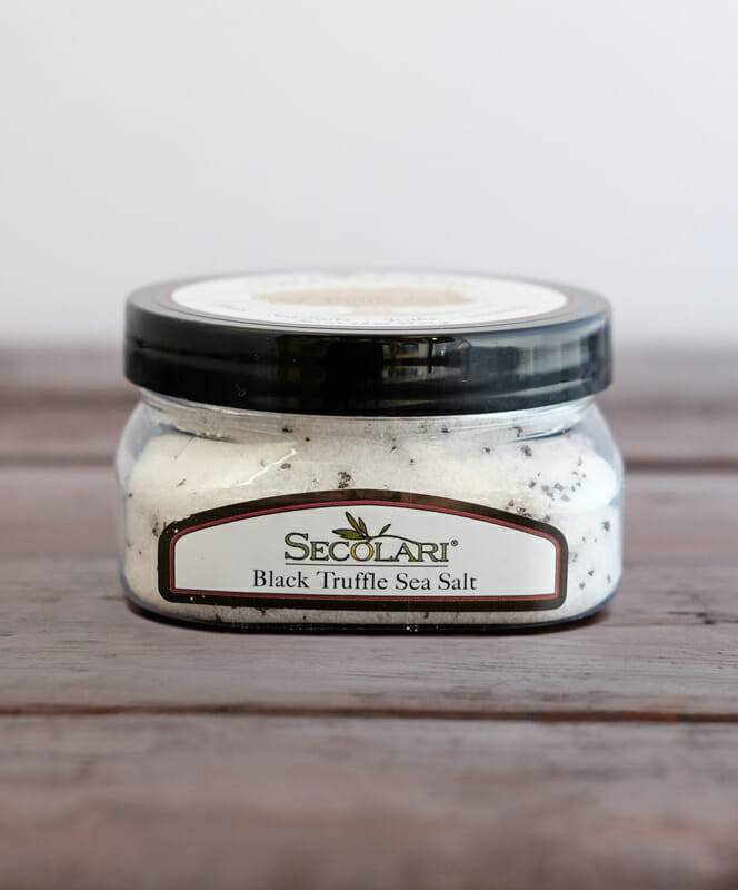 Black Truffle Sea Salt, 3.5 oz, Magically Delicious with Mild Flavor