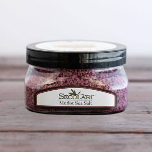 Merlot Sea Salt, 3.0 oz, Stunning Salt for Finishing Dishes