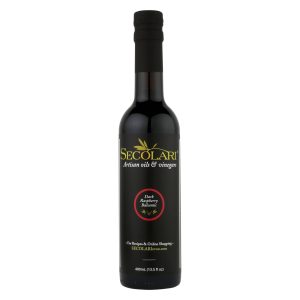 Dark Raspberry Balsamic Vinegar, 400ml, Fusion of Italian Balsamic & Organic Raspberry
