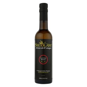 Sweet Garlic Balsamic Vinegar, 400ML Fusion of Rich White Balsamic Vinaigrette Roasted Garlic