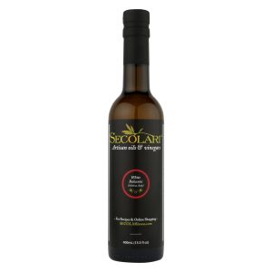 White Balsamic Vinegar - Aged 18 Years, 400ml, Gentle Flavor with Golden Glow