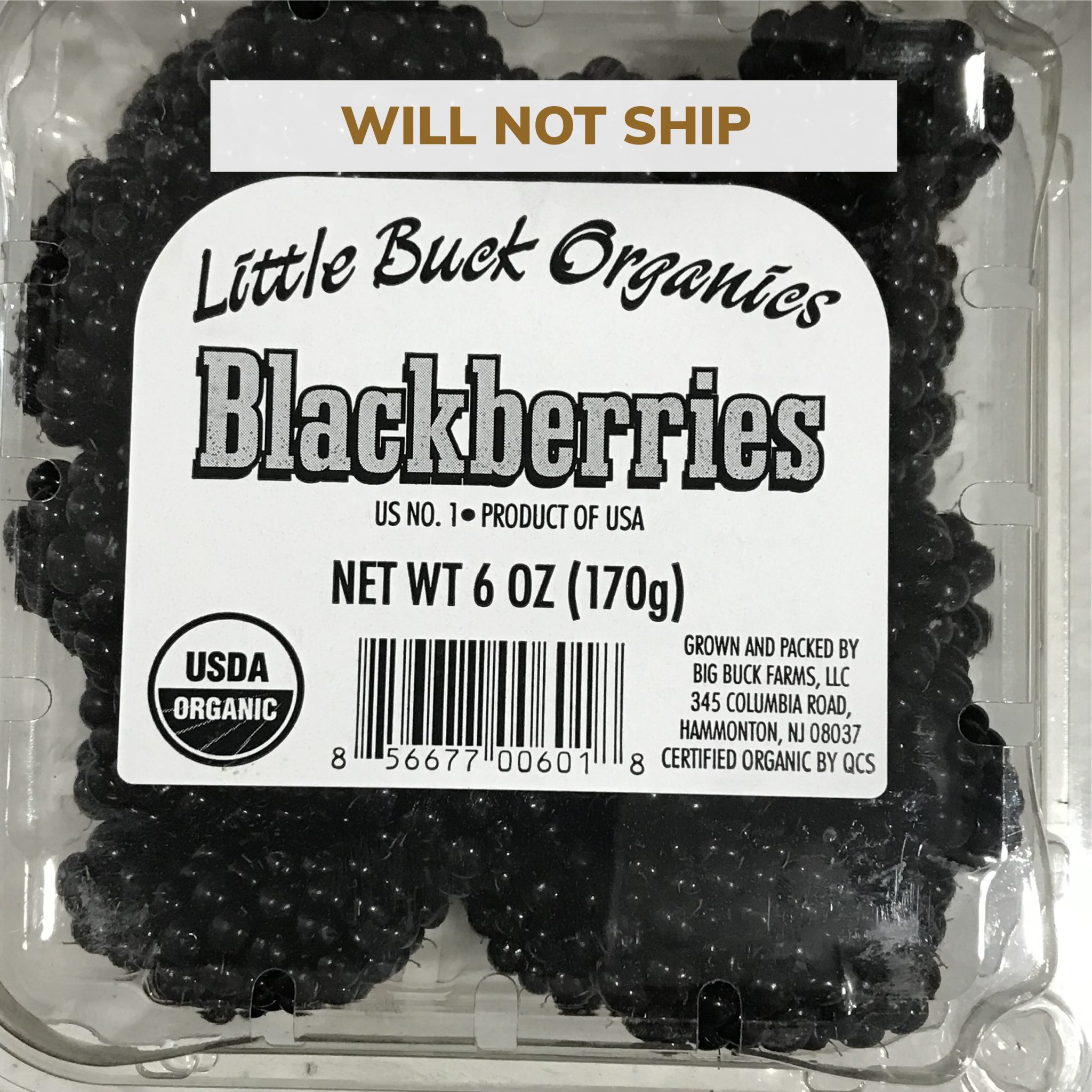 Organic Blackberries - Lancaster Farm Fresh Co-op