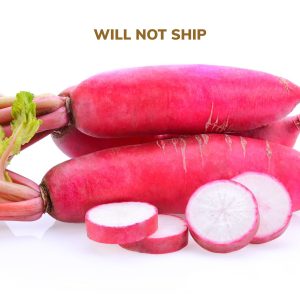 Organic Radish - Red Daikon - Central PA Produce Co-op