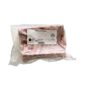 pork Loin Roast in Vacuum Sealed Packaging